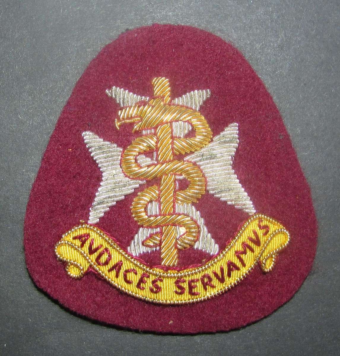 SADF - South African Military Health Service Cap Badge, Senior Officers