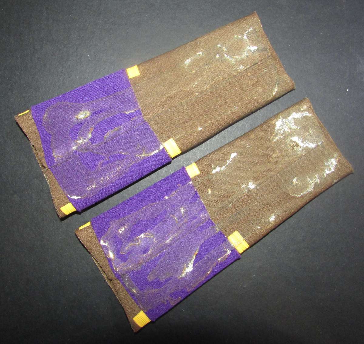 SADF - Navy Chaplain Slip on Rank Pair