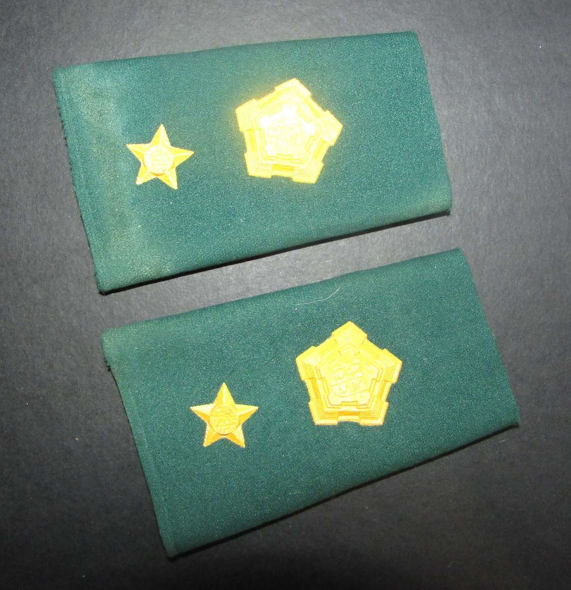 South African Prison Services Commandant Rank Pair ( Short Ranks )