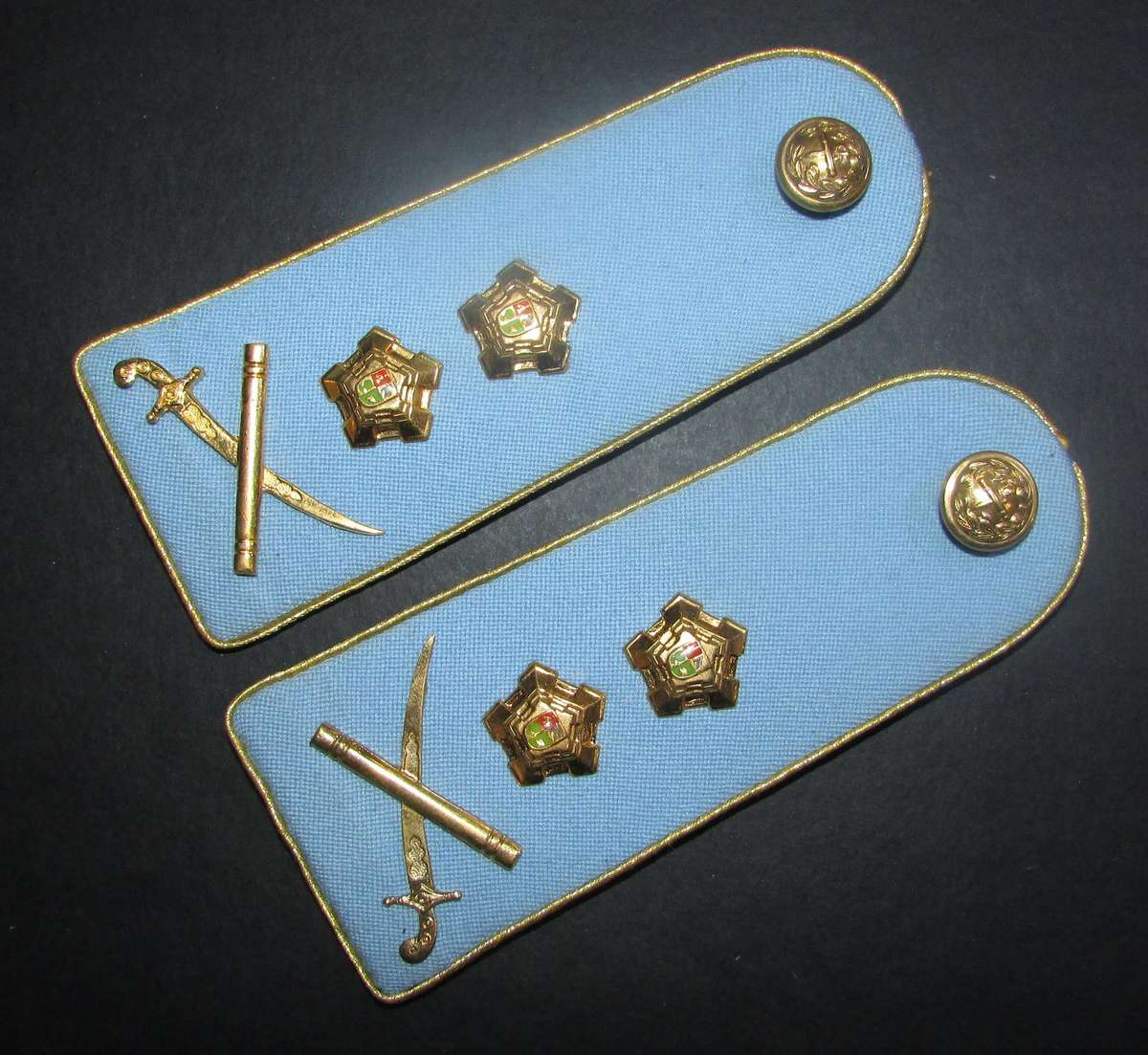 SADF - SAAF Air Force Rank Epaulette Pair