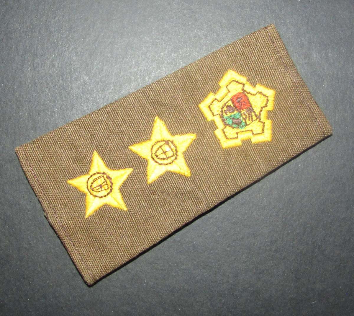 SADF - Army Colonel Slip on Rank