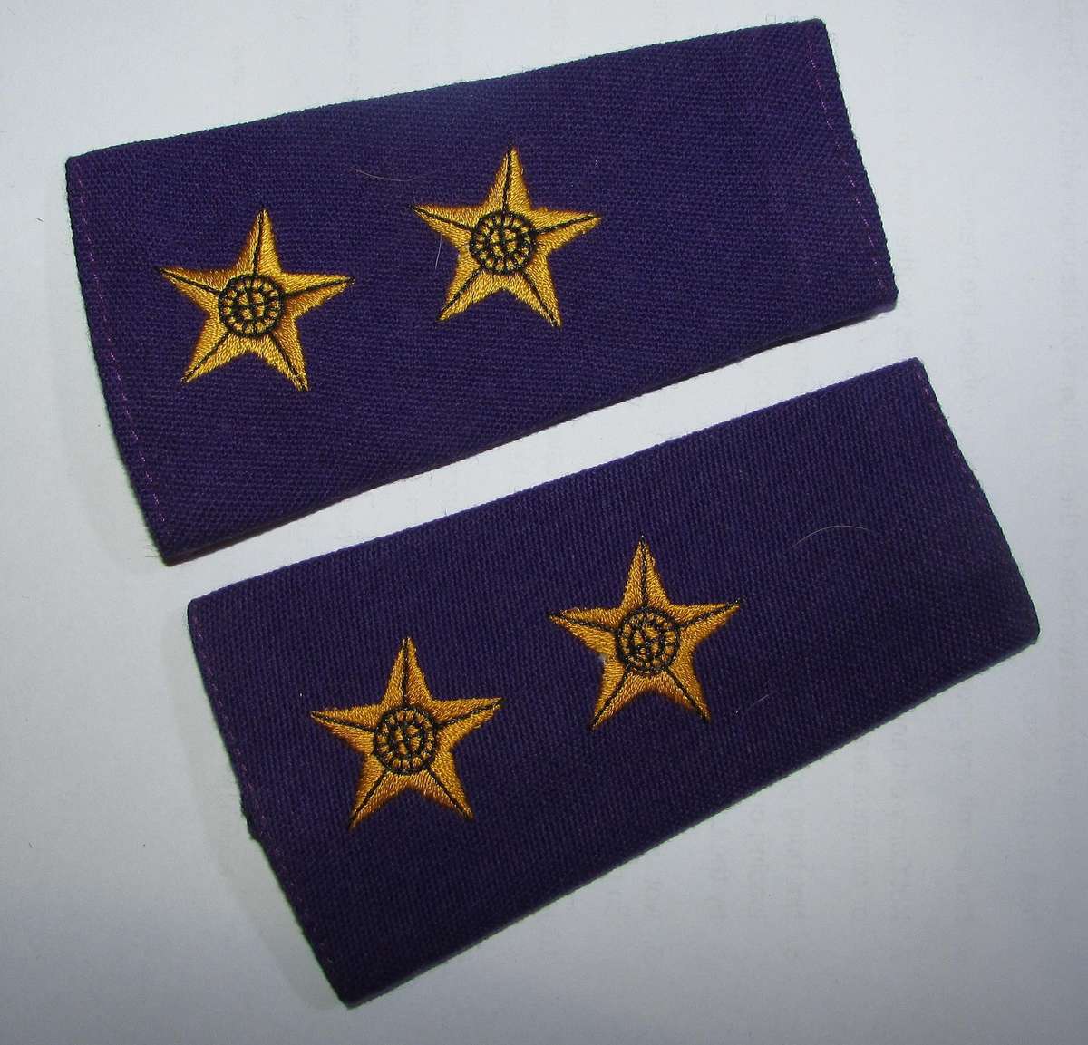 SAP Chaplain Lieutenant Slip on Ranks