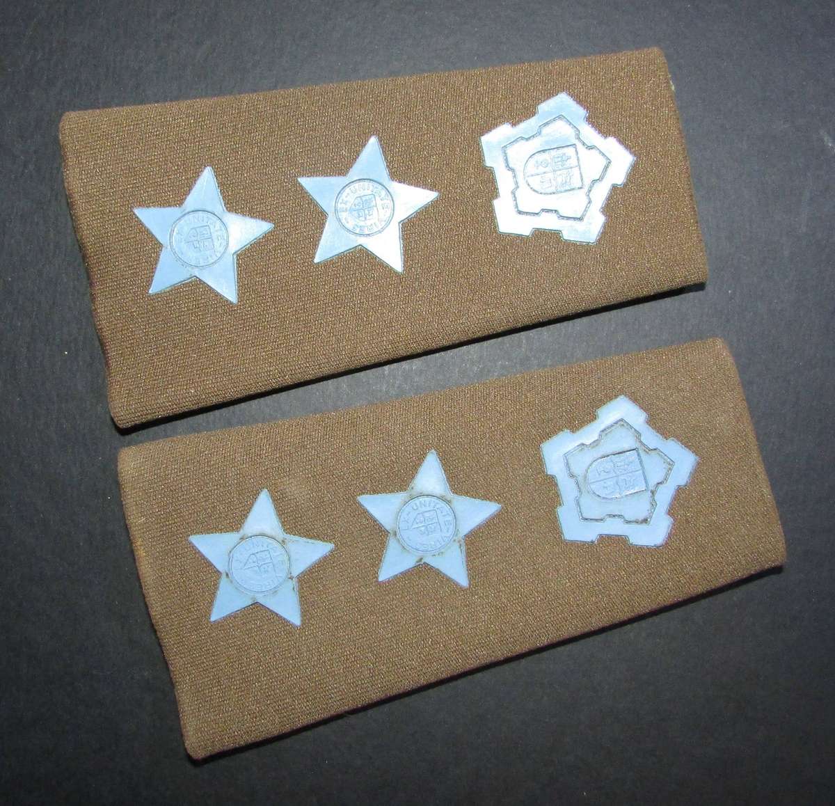 SADF - Air Force Colonel Slip on Ranks