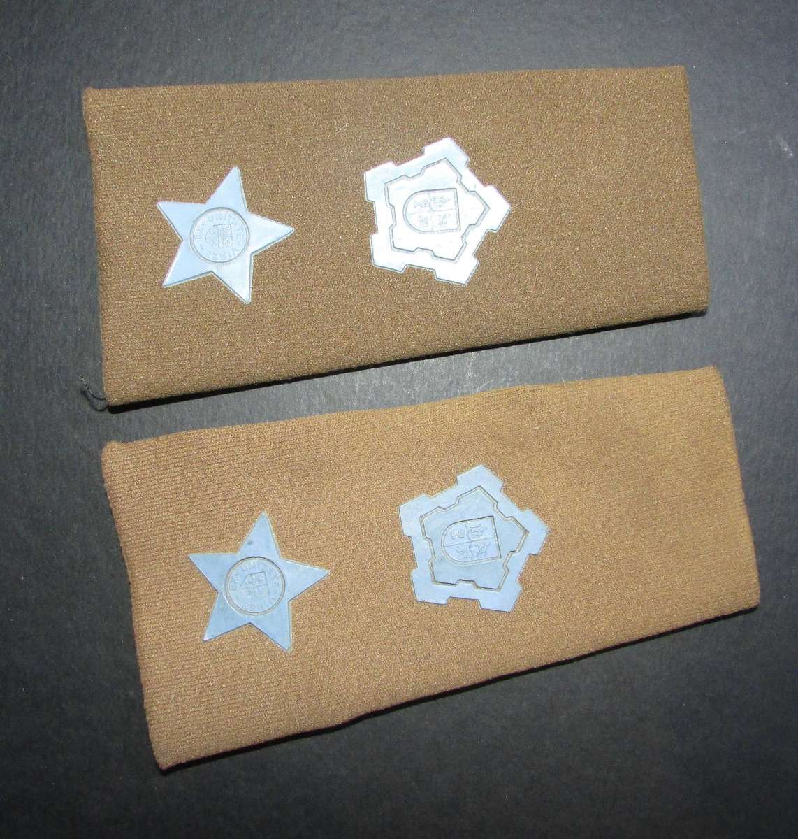 SADF - Air Force Commandant Slip on Ranks