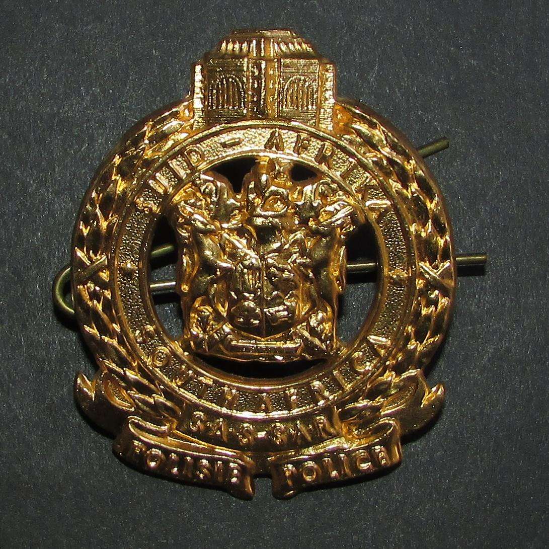 South African Railway Police Cap Badge