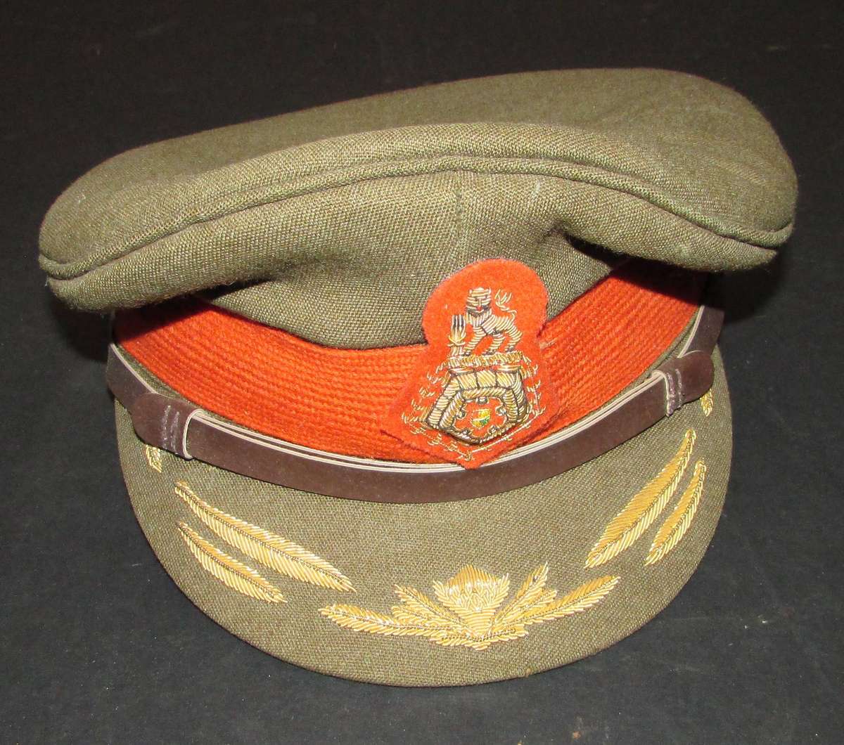 SADF - Senior Officers Peak Cap ( Staff Qualified )