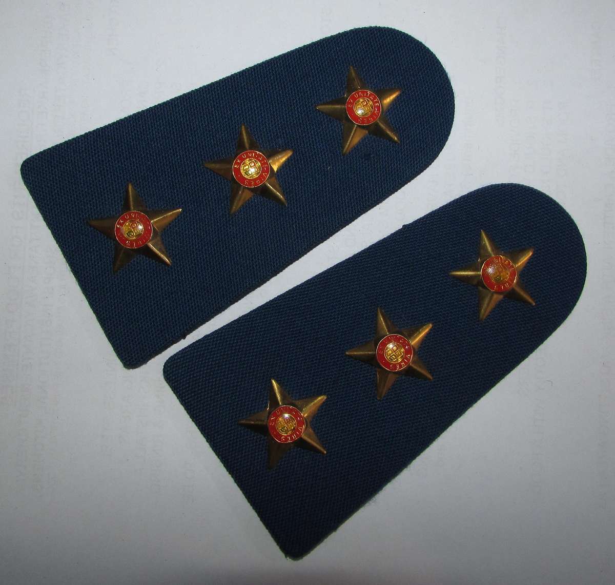 South African Police Captain Rank Pair