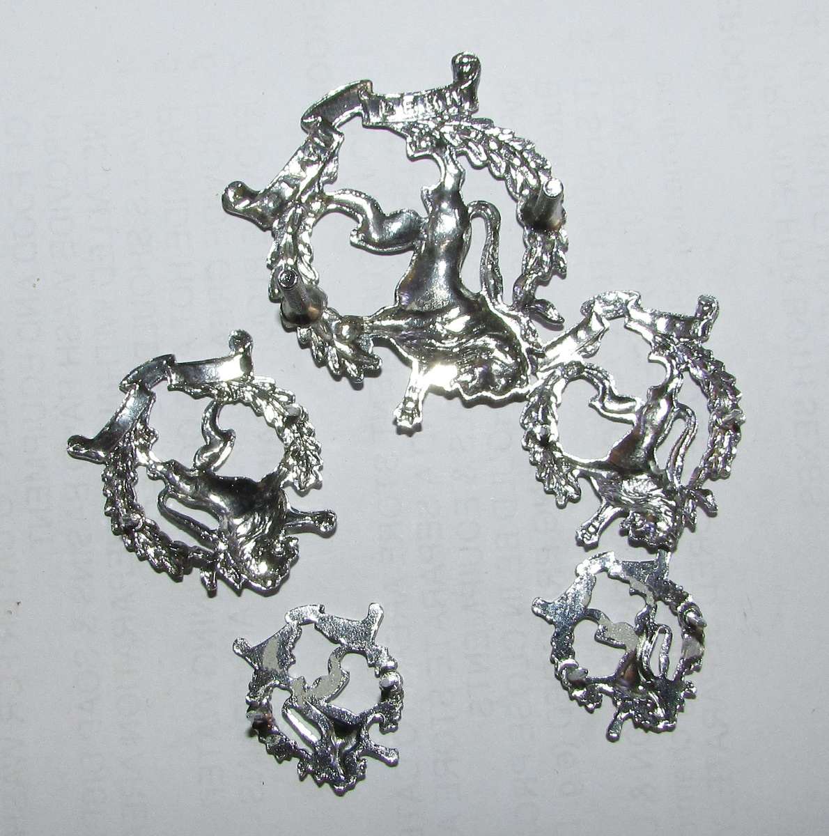 SADF - Regiment Higveld Cap Collar and Mess Dress Collars