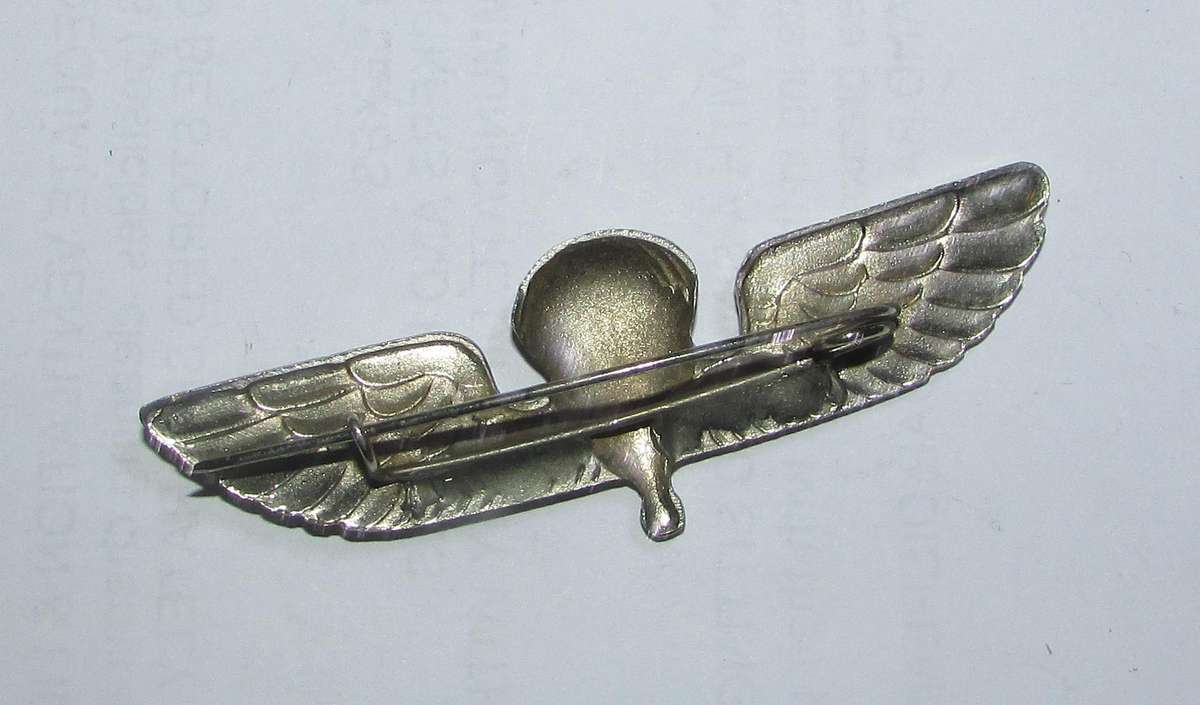 First Issue Early 1950s Greek Parachutist Para Wings Badge Airborne Badge Greece