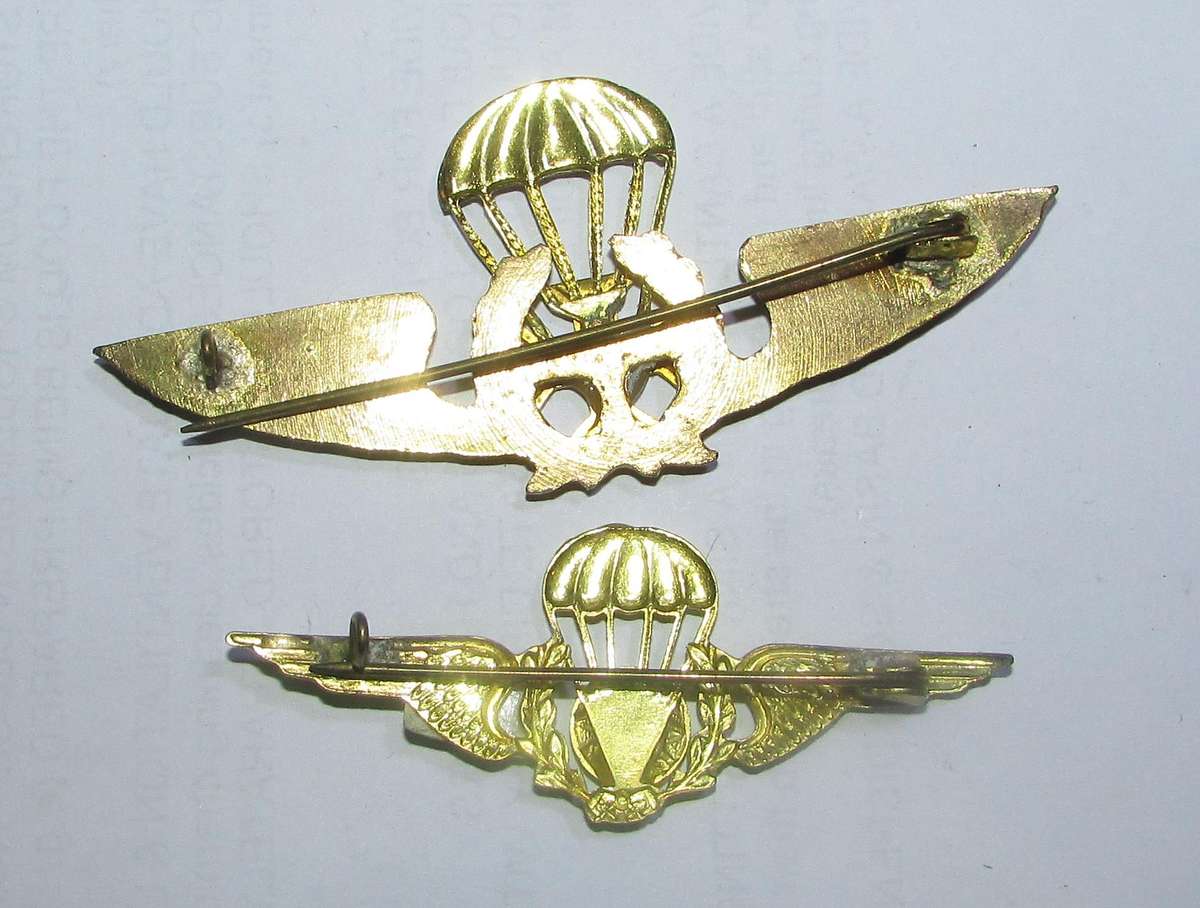 Border War Period - PORTUGUESE Parachute Wing Pair