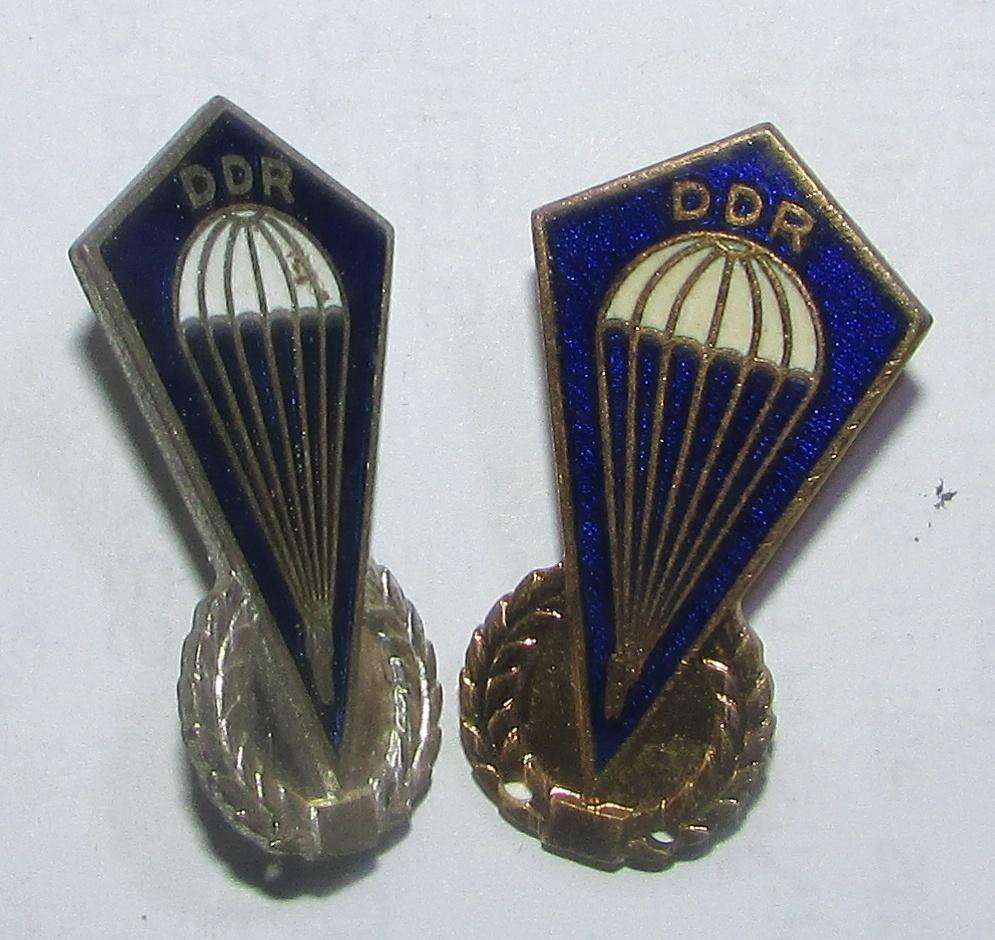 East Germany (DDR) Parachute Badges