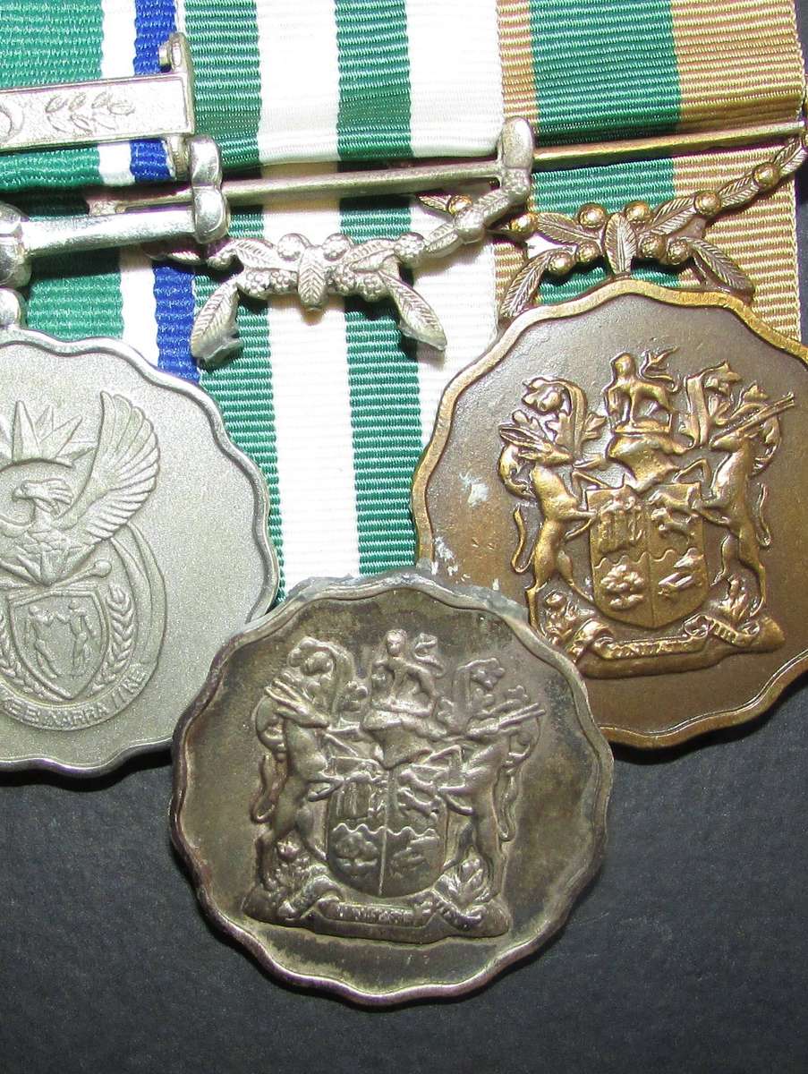 SADF - Full Size 30 Year Good Service Medal Group