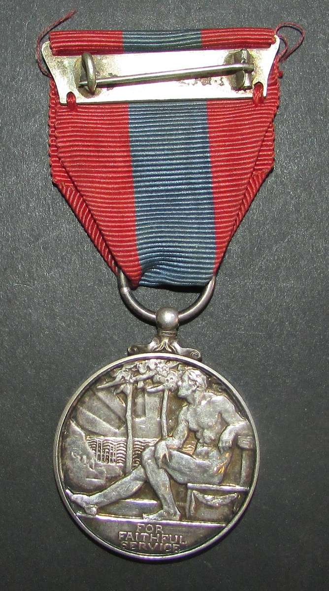 Full Size Imperial Service Medal:William Lawless Johnson