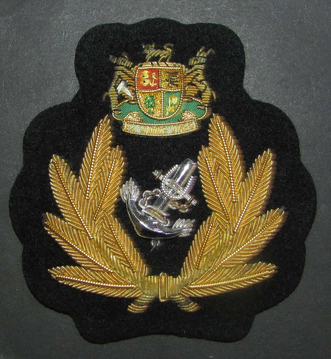 South African Railways and Harbours Sea Going Officers Cap Badge