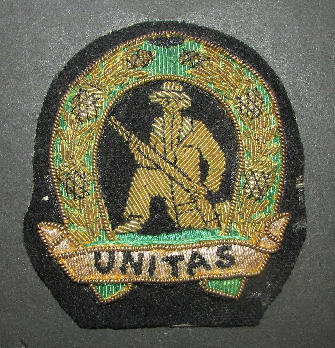 SADF - Commando Embroidered Badge ( Bullion Wire )