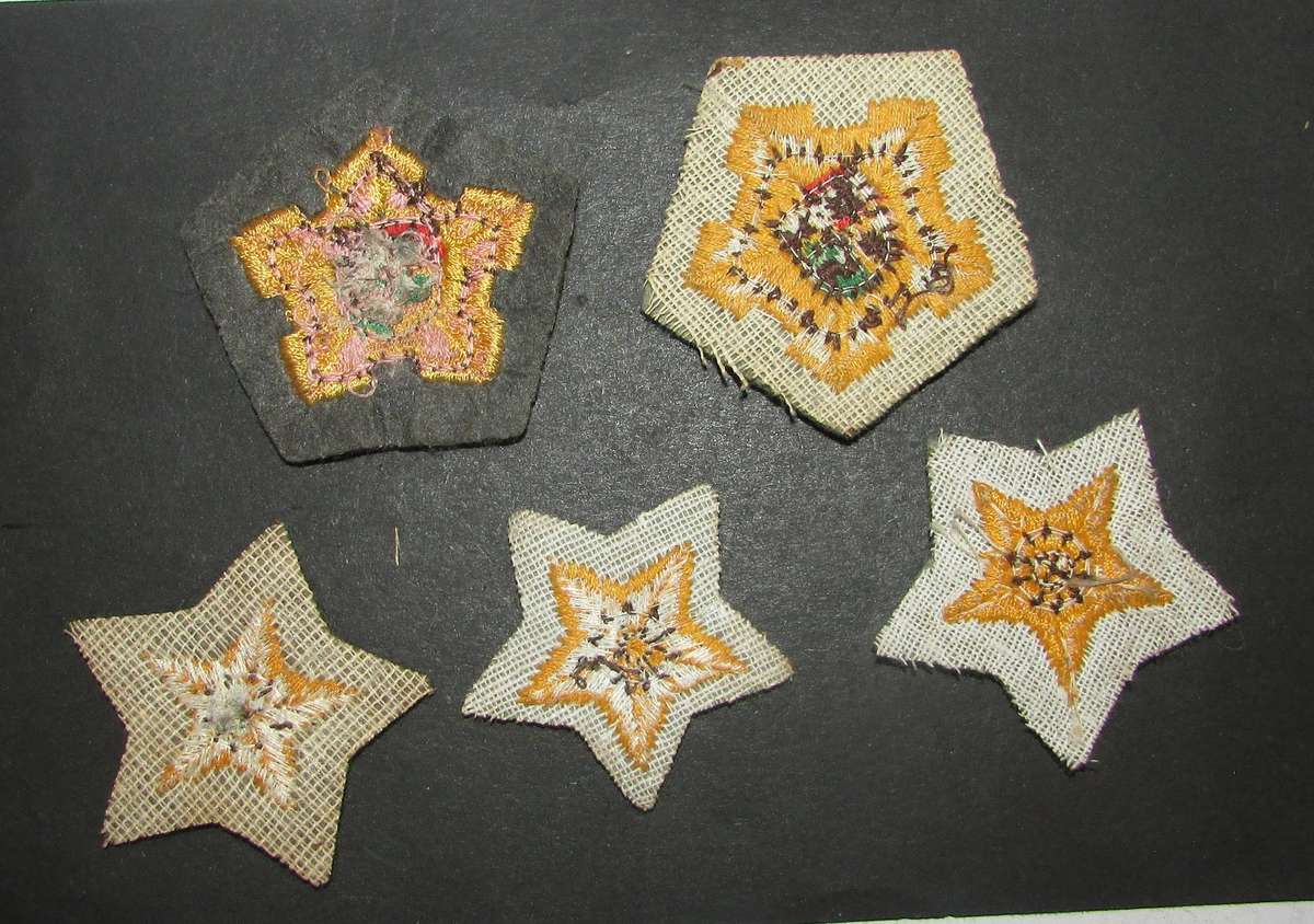 SADF - Army Embroidered Rank Lot