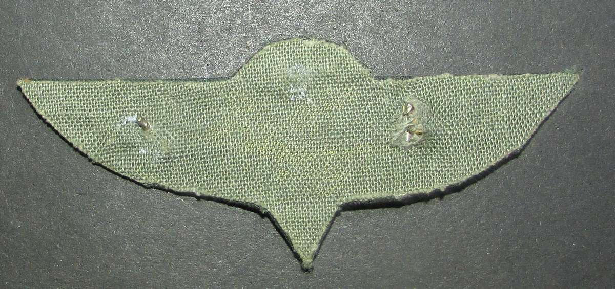 Nepal Airborne Parachutist Jump Wings blue cloth parachute Badge Gurkhas