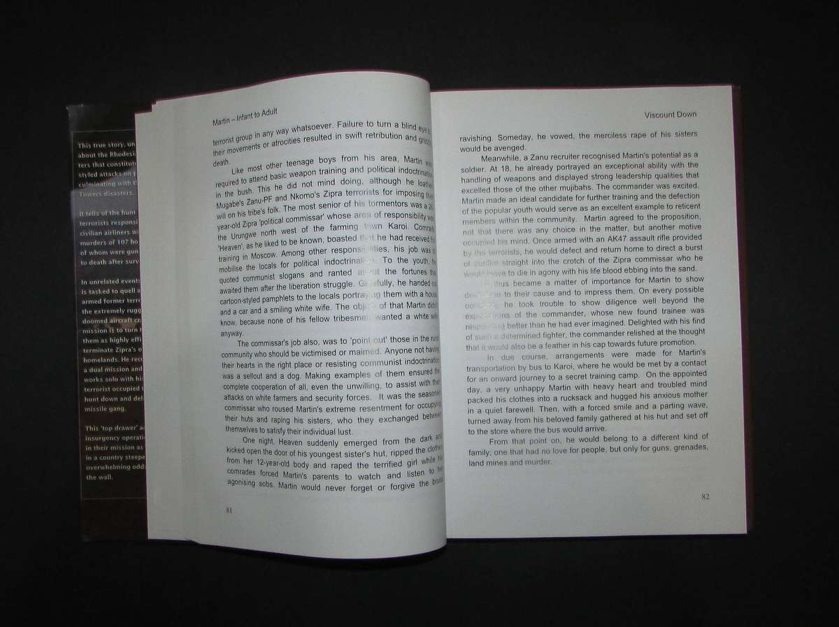 Signed by Author - Rhodesia - Viscount Down