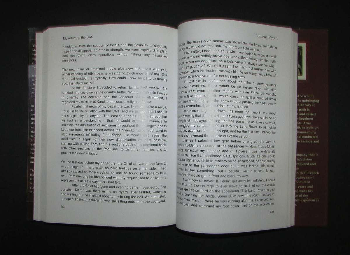 Signed by Author - Rhodesia - Viscount Down