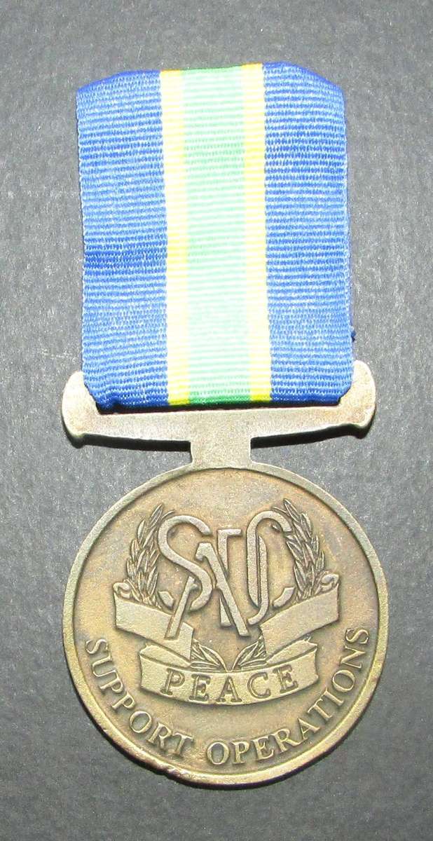 SADC Peace Support Operations 2009 Medal Full Size Numbered 0932