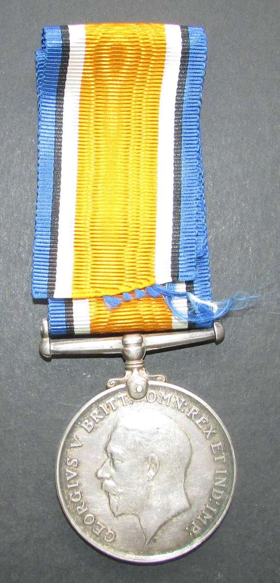 Full Size World War One War Medal ( Silver ):PTE Stephenson