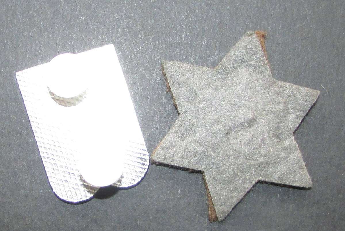 SADF - Jewish Chaplain Cloth/Metal Badge Lot