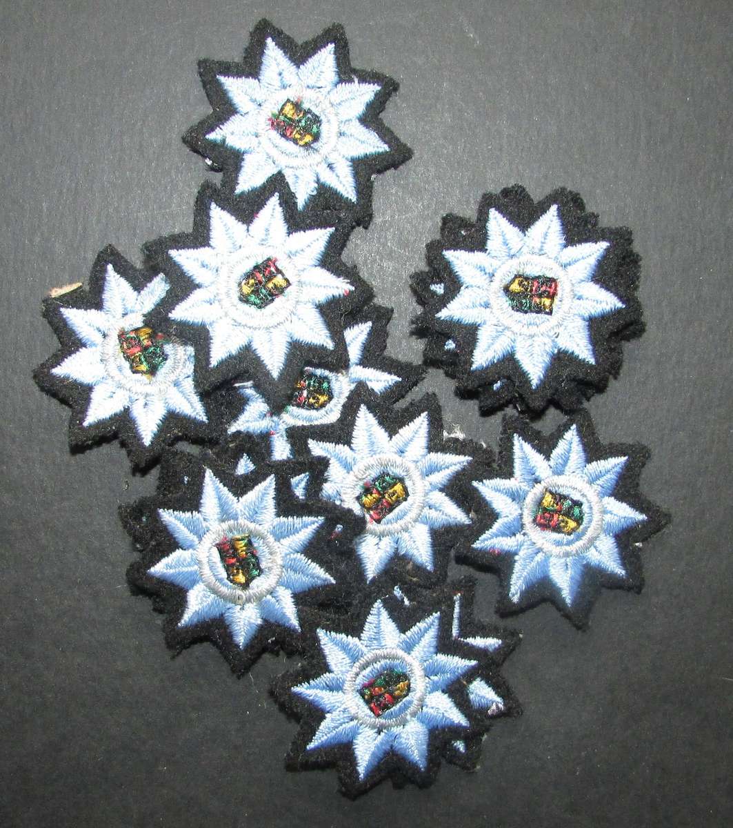 SANDF - Air Force Cloth Rank Stars - As New