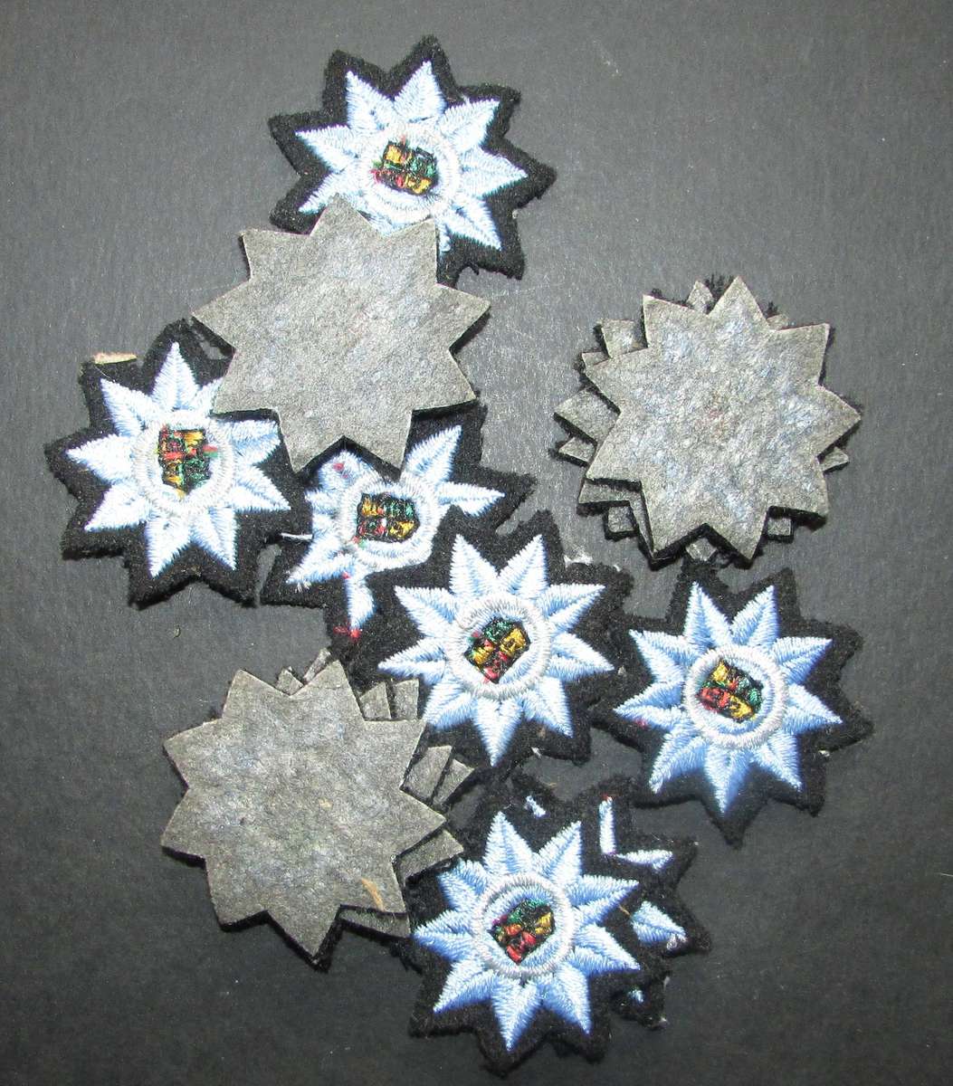 SANDF - Air Force Cloth Rank Stars - As New