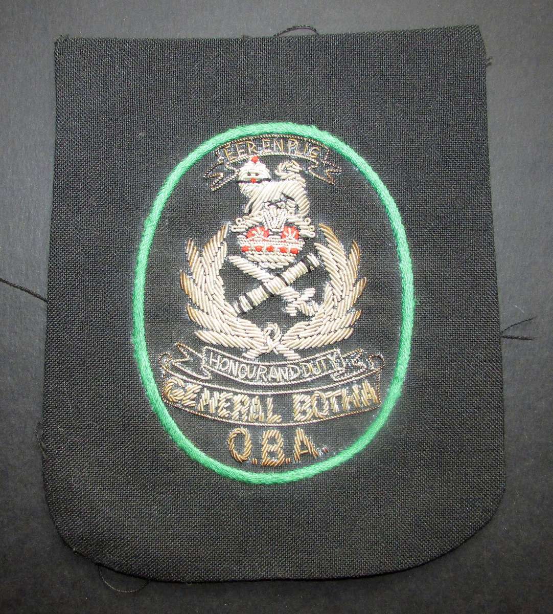 SADF - Navy General Botha Bullion Wire Badge ( The First we have Seen ) - Blazer Badge