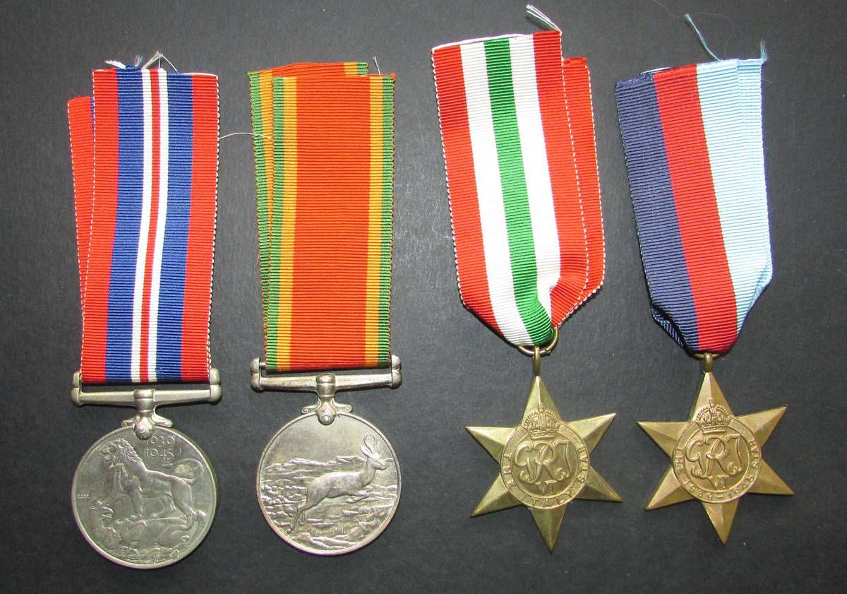 Full Size World War Two Group of 4:193421 H.A.Makenzie
