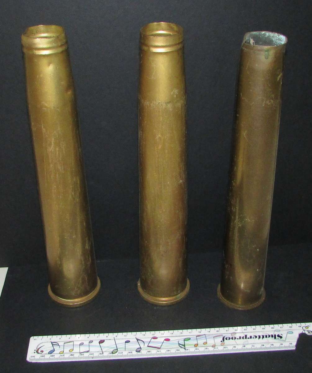 Brass Canon Shell's - Please see Images
