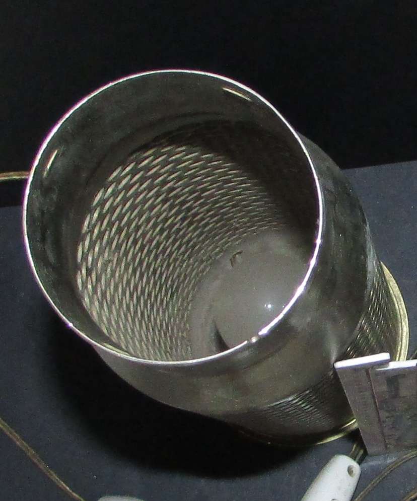 Trench Art Pair of Lamps - Made from Canon Shells