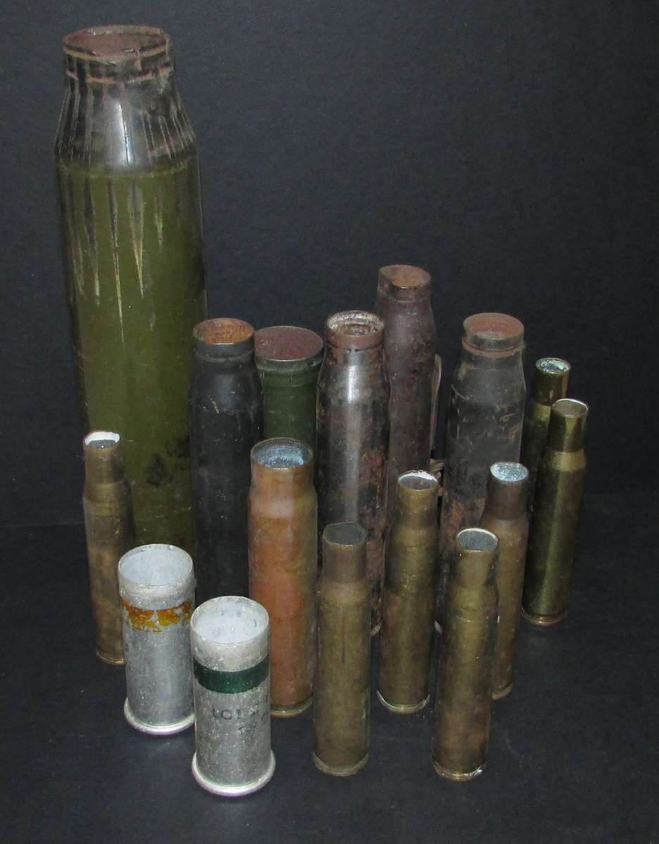 Collection of spent Cassings and Shells