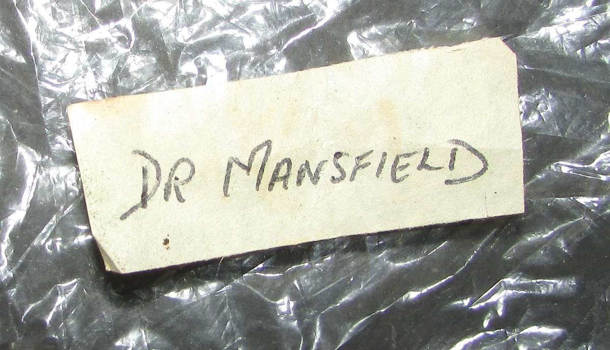 Vintage DR.Mansfield Smoking Pipe