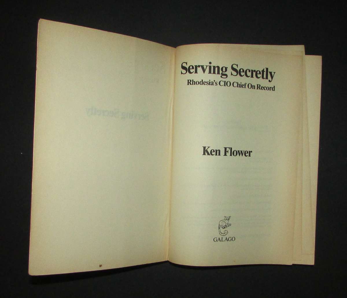 Rhodesia - Serving Secretly - Flower