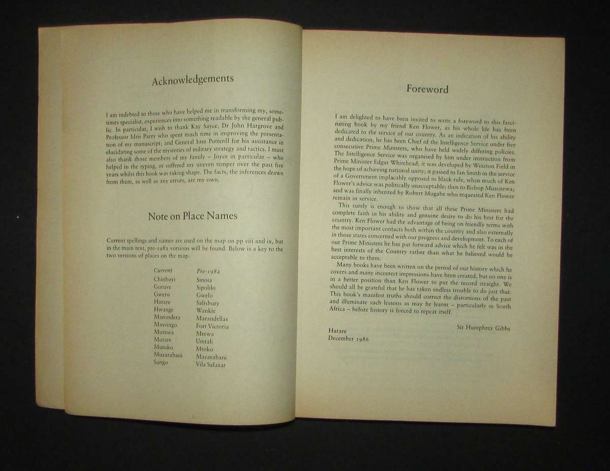 Rhodesia - Serving Secretly - Flower