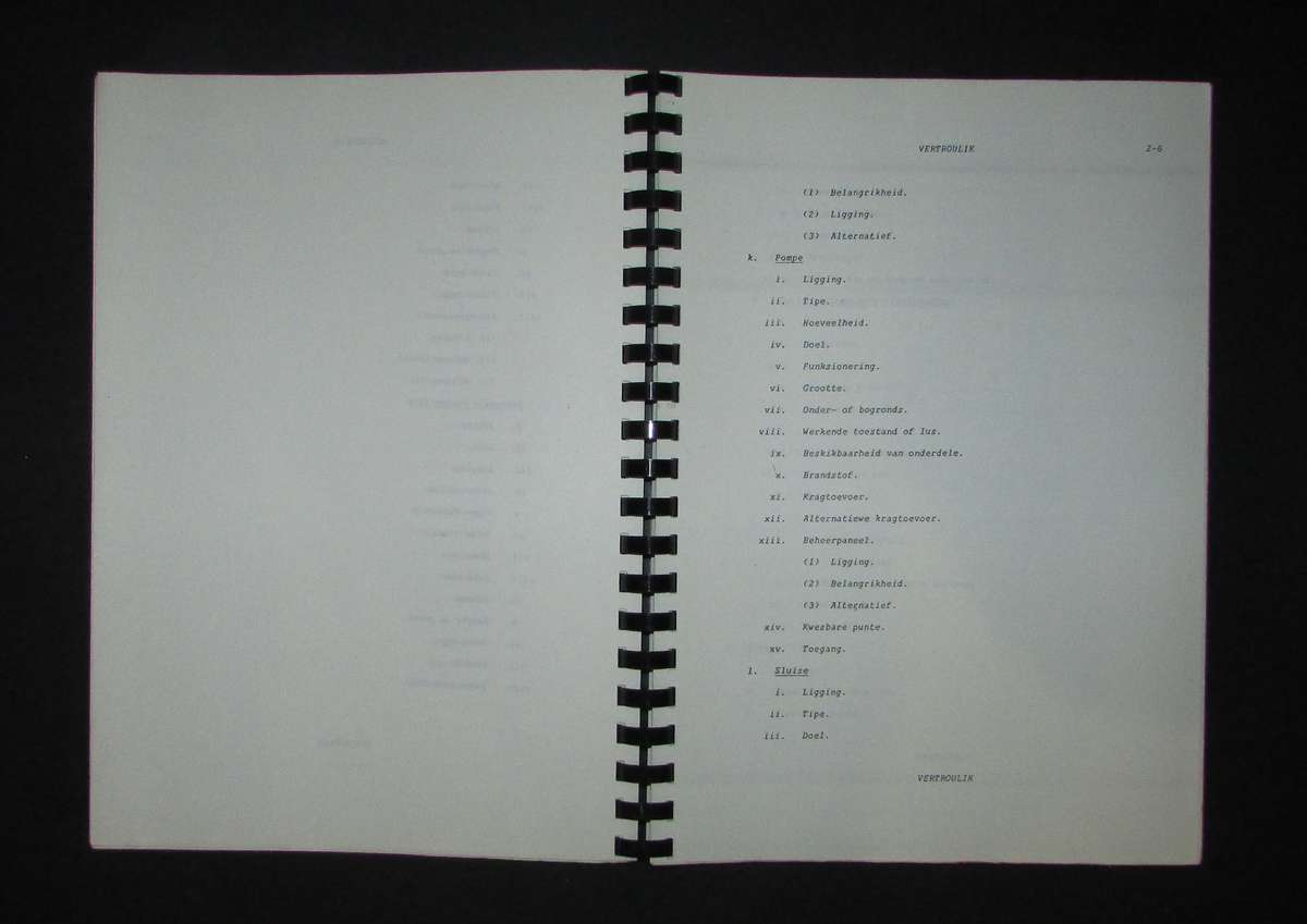 SADF - Restriced - A4 Size Special Forces (Recce) Training Manuel