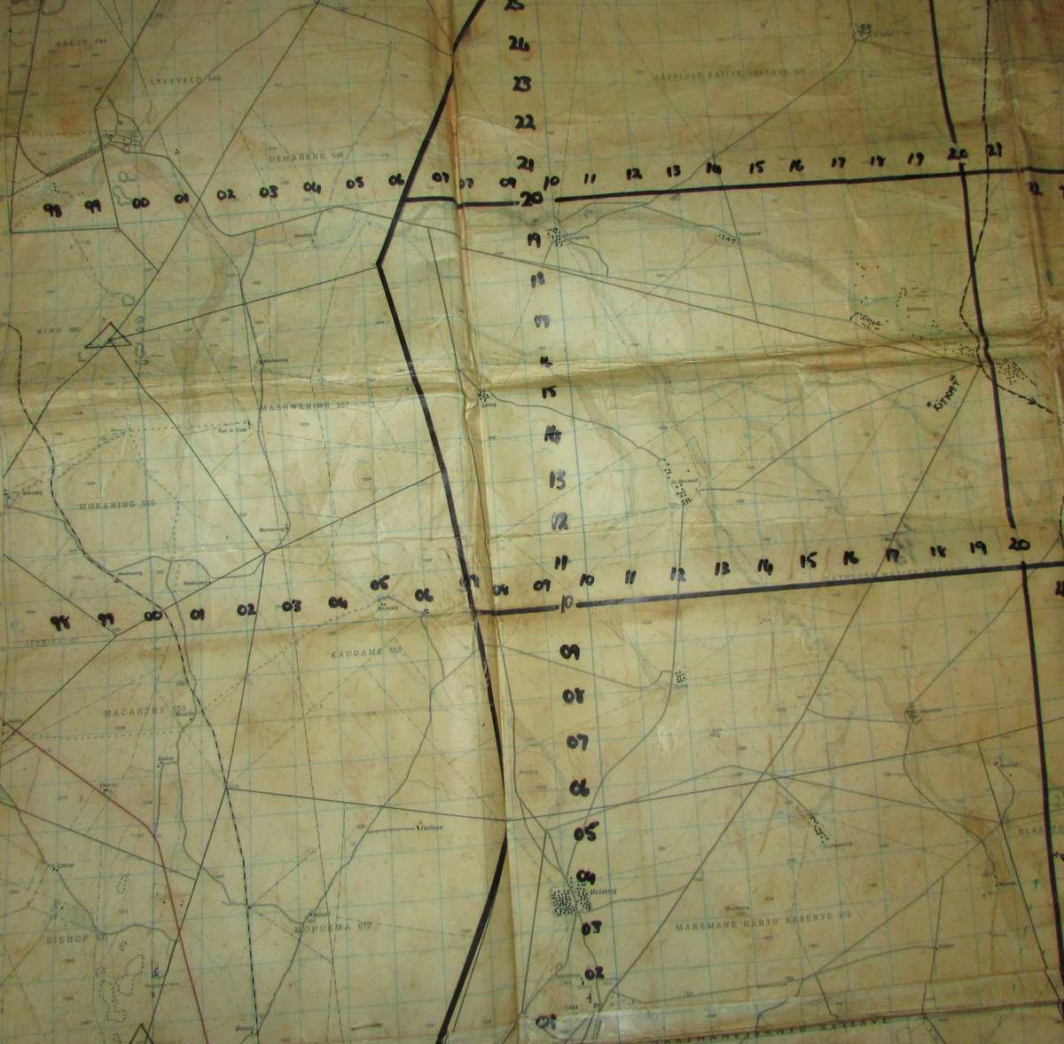 SADF - Large Operational Map