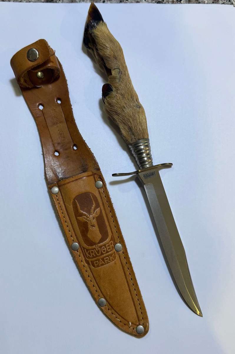 Vintage Solingen Kruger Park Dagger with Sheath