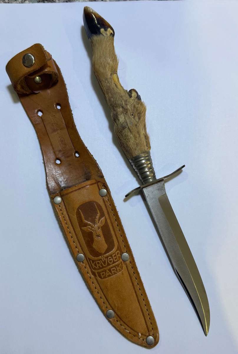 Vintage Solingen Kruger Park Dagger with Sheath