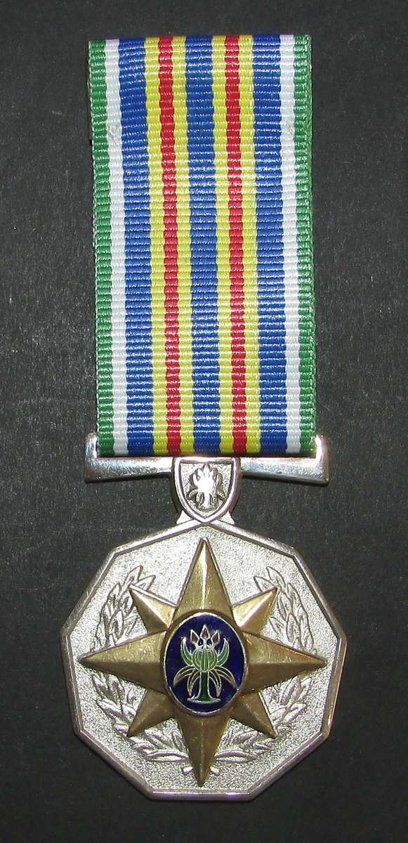 Full Size SA Silver 30 Year Service Medal - Starting under Silver