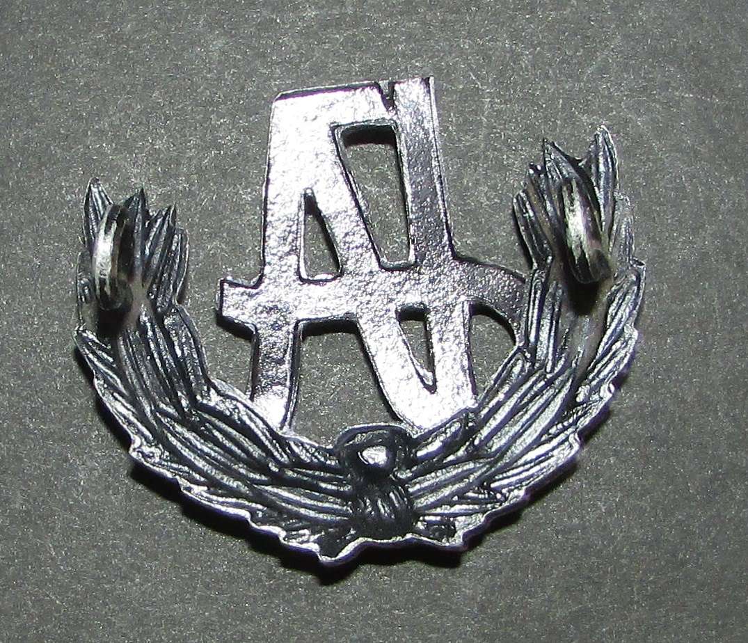 Rhodesia - INTAF Junior Warrant Officer Rank Badge