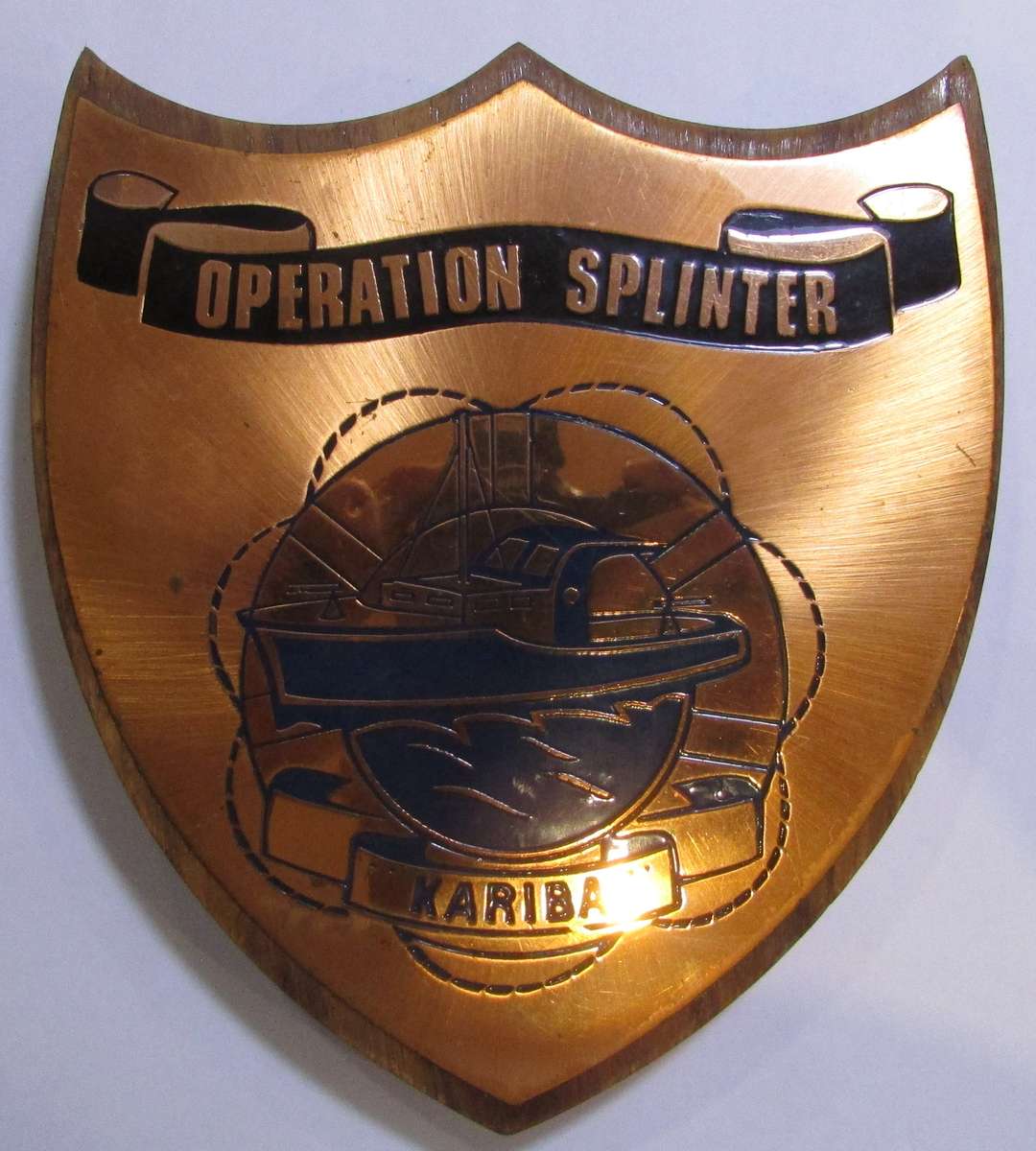 Plaques - Rhodesia - Operation Splinter Plaque was listed for 0.00 on ...