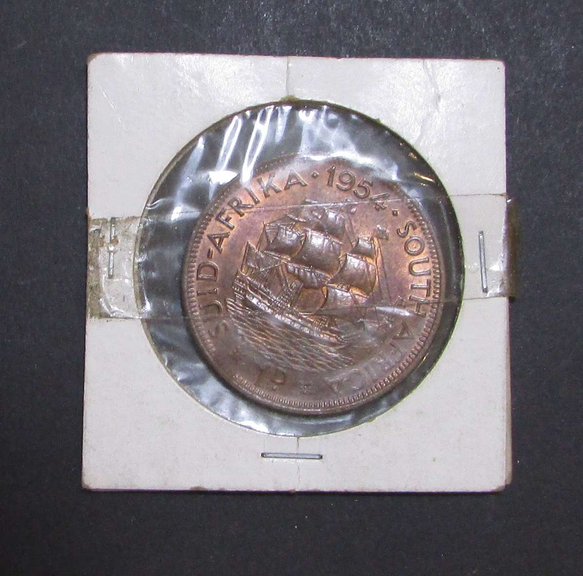 Union of South Africa 1954 Penny