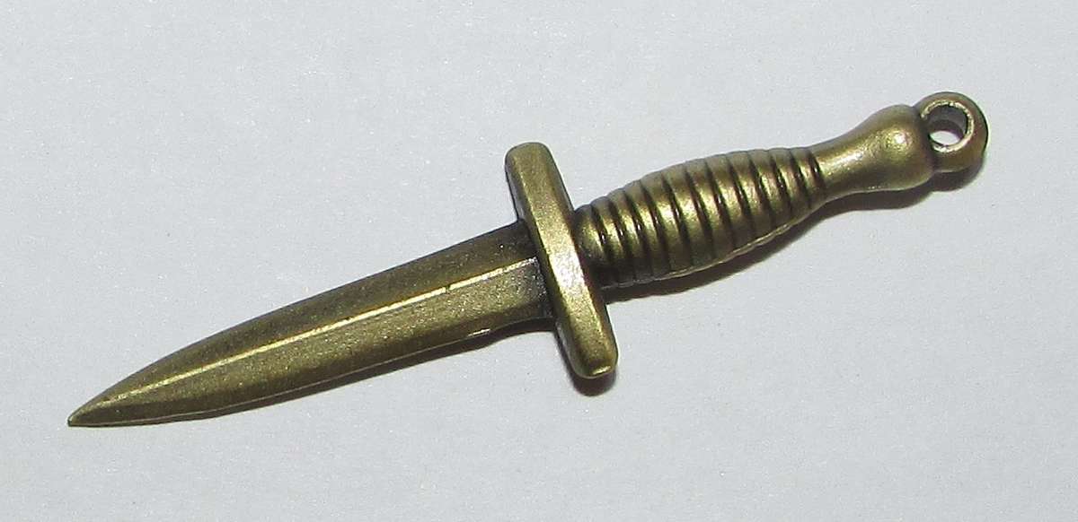 SA Army Special Forces (Recce) Numbered FS Dagger Pendant