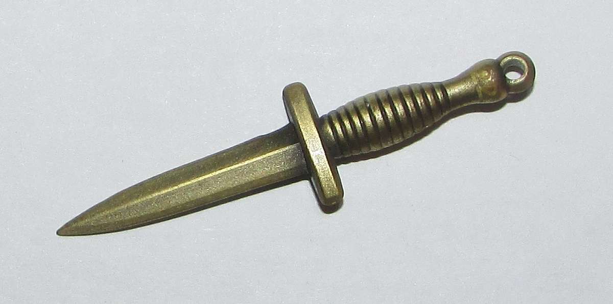 SA Army Special Forces (Recce) Numbered FS Dagger Pendant