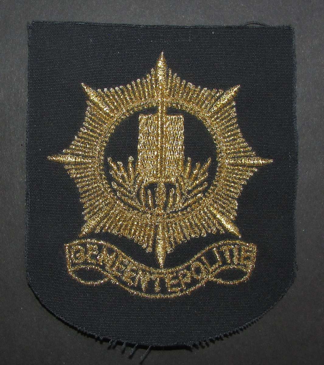 International Police - Patch Badge