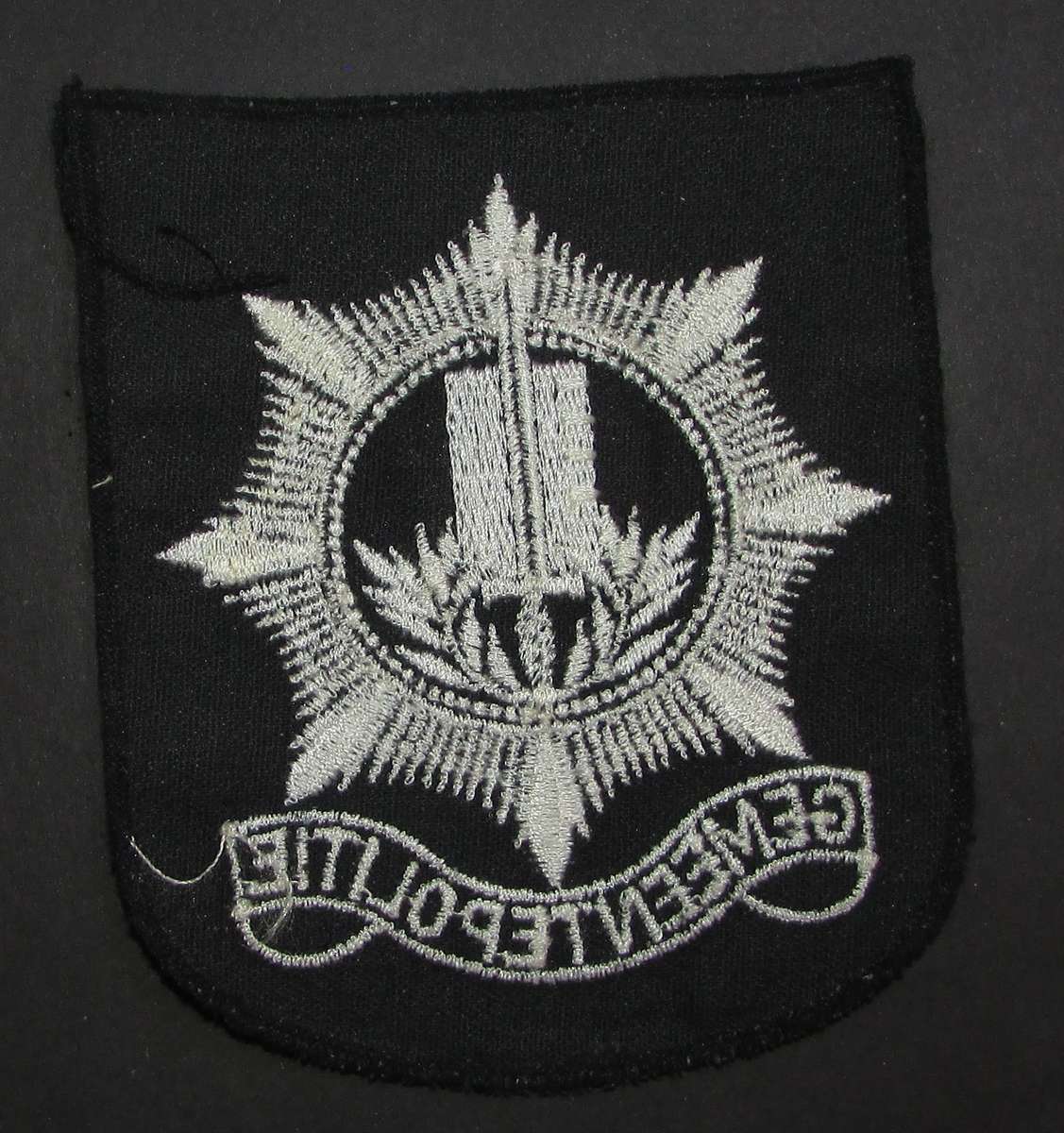 International Police - Patch Badge