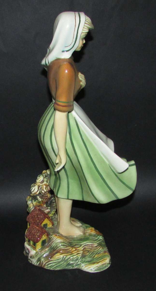 Vintage Italian Made Porcelain Figurine