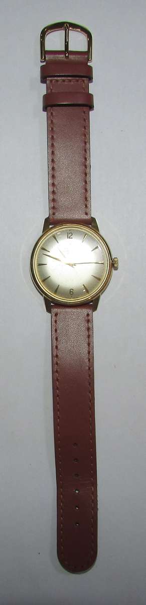 1960'S Zenith 18ct Gold Automatic Date Watch - Works 100%